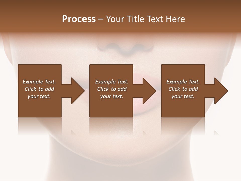 Cube Shape Tall PowerPoint Template