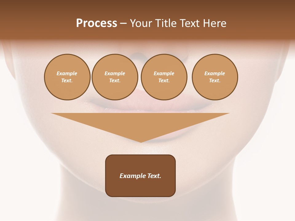 Cube Shape Tall PowerPoint Template