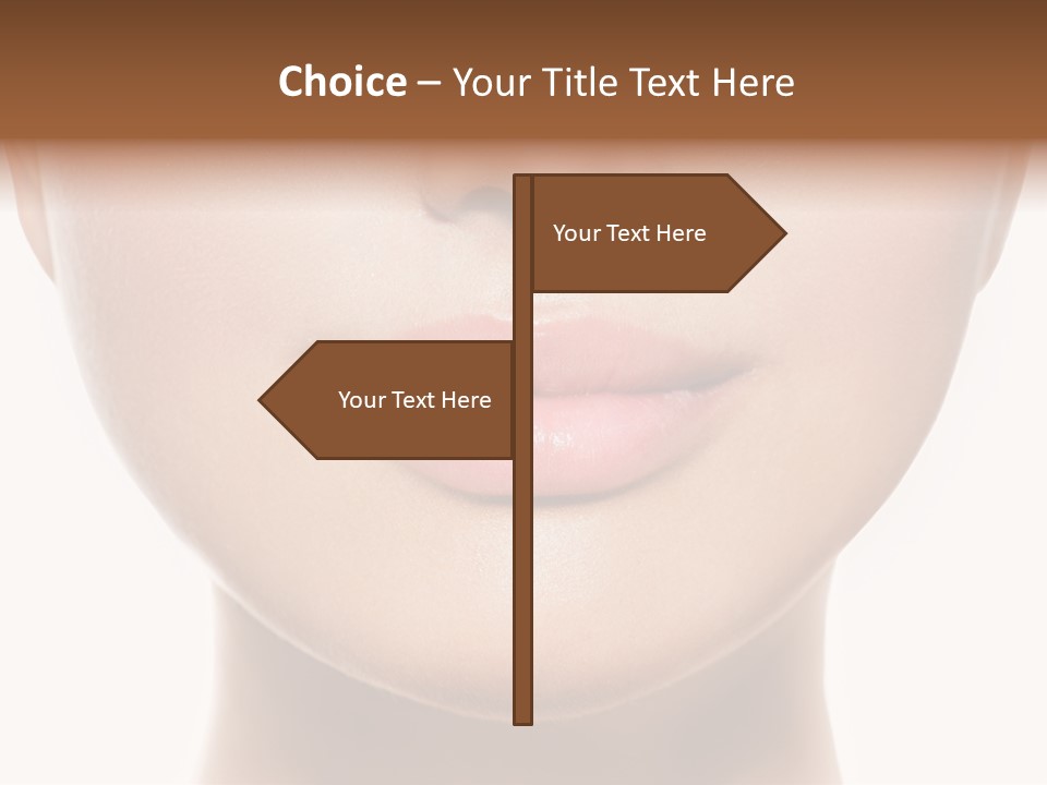 Cube Shape Tall PowerPoint Template