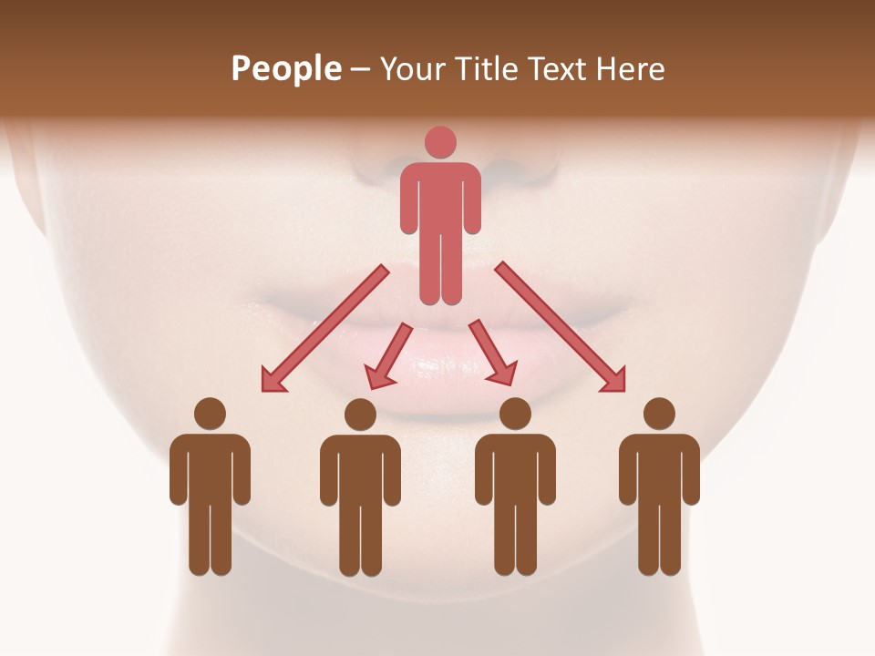 Cube Shape Tall PowerPoint Template