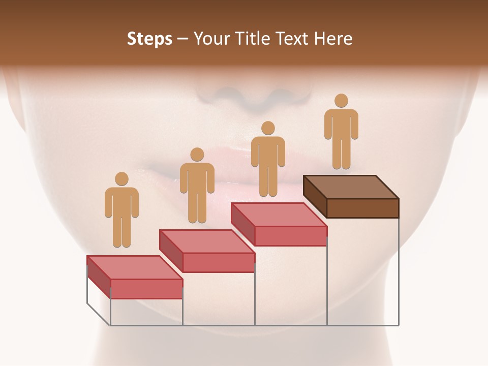 Cube Shape Tall PowerPoint Template