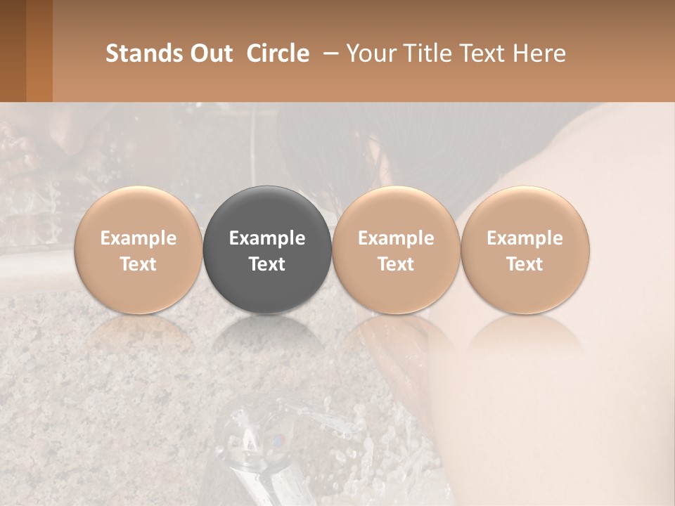 Sphere Metropolis View PowerPoint Template