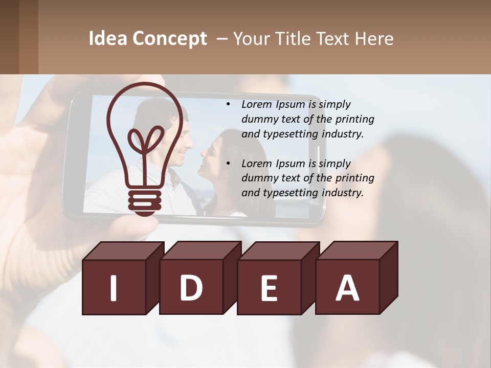 World Concept Ball PowerPoint Template