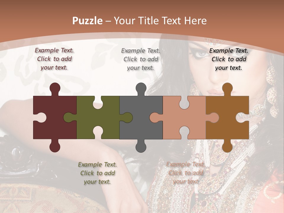 Town Downtown Modern PowerPoint Template