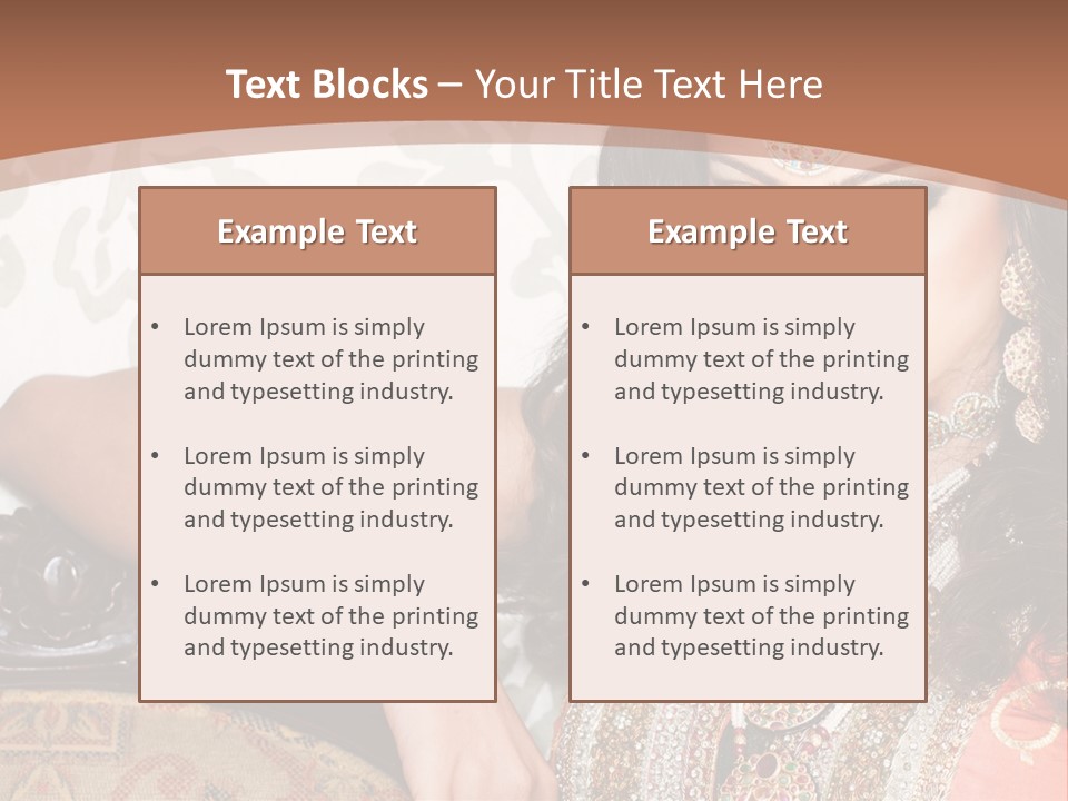 Town Downtown Modern PowerPoint Template
