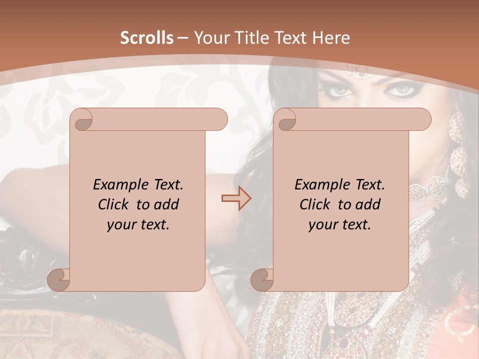 Town Downtown Modern PowerPoint Template