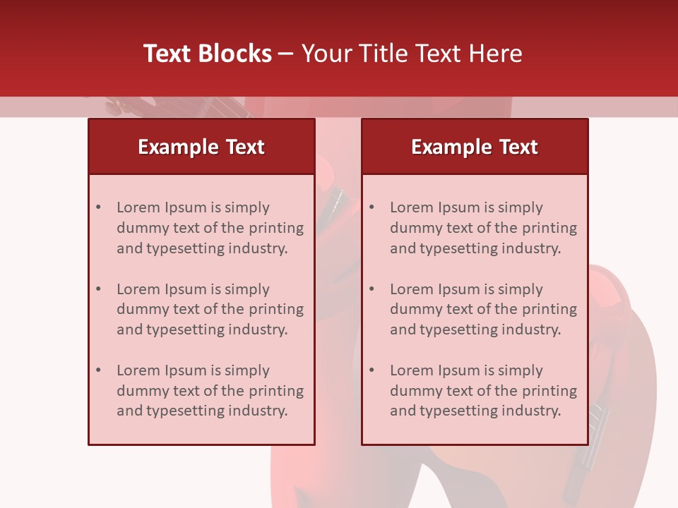 Tall Town Skyscraper PowerPoint Template