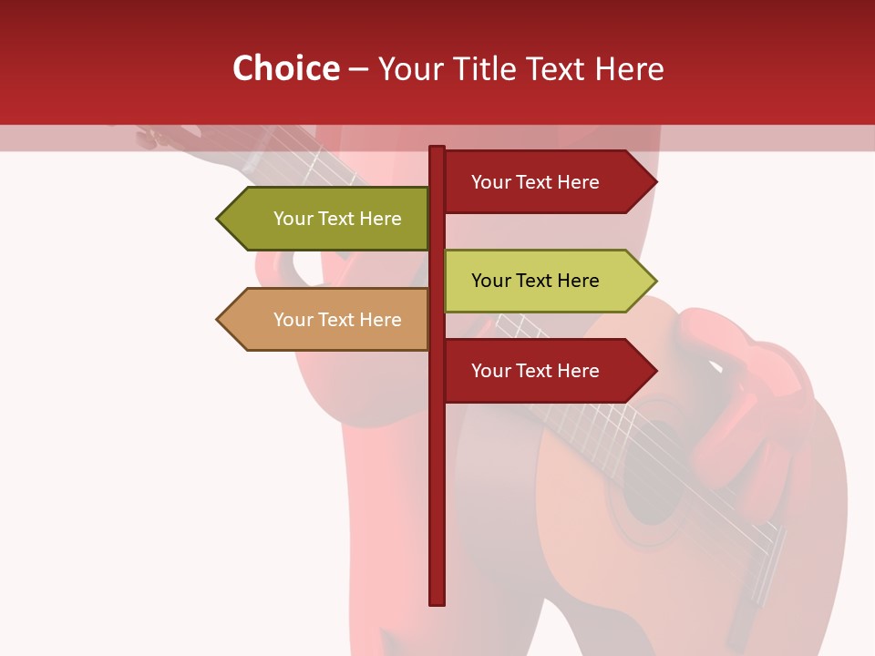 Tall Town Skyscraper PowerPoint Template