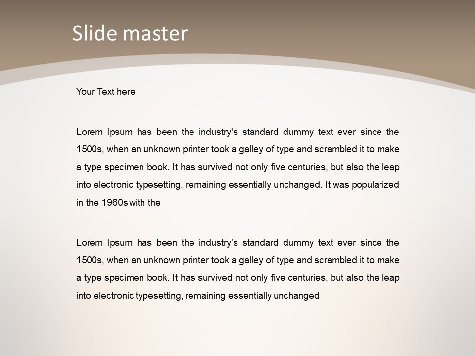 Structure House Environment PowerPoint Template