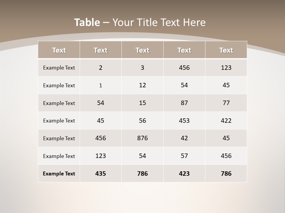 Structure House Environment PowerPoint Template