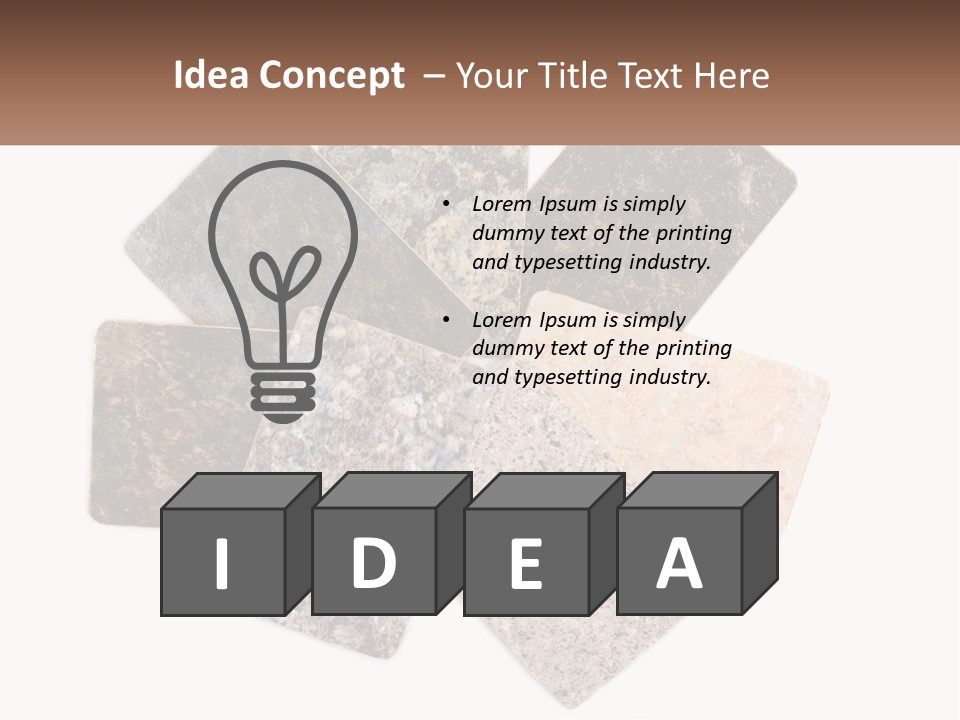 Architect Concept Shape PowerPoint Template