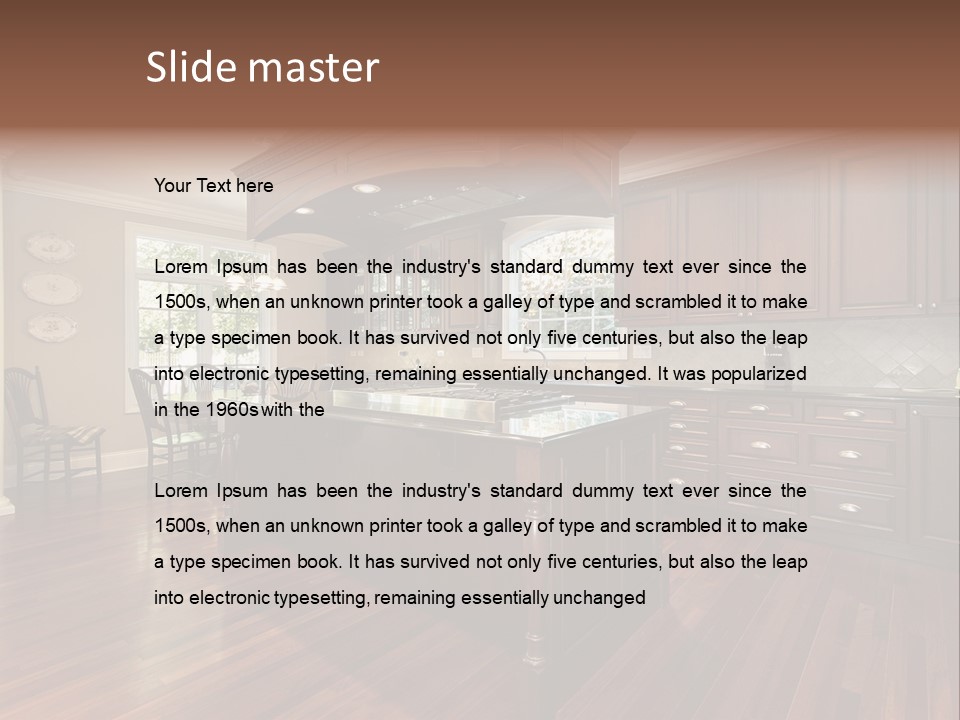 Environment Construction Shape PowerPoint Template
