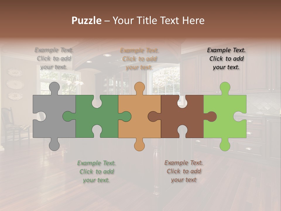 Environment Construction Shape PowerPoint Template