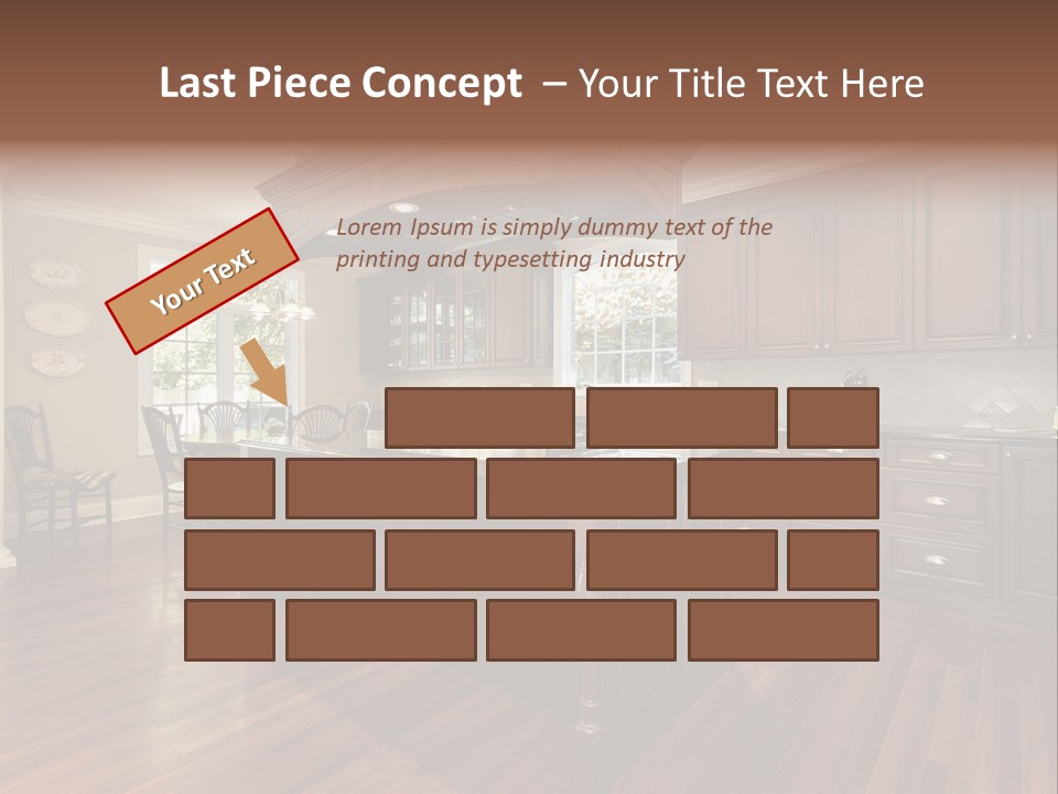 Environment Construction Shape PowerPoint Template