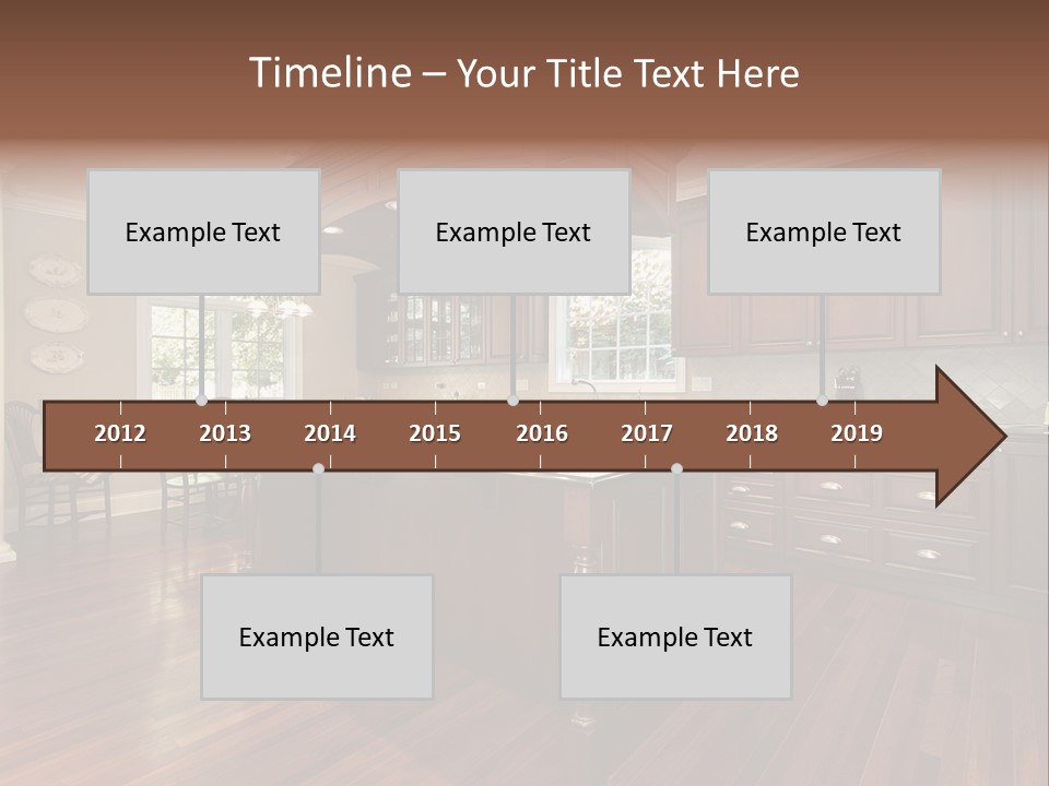 Environment Construction Shape PowerPoint Template
