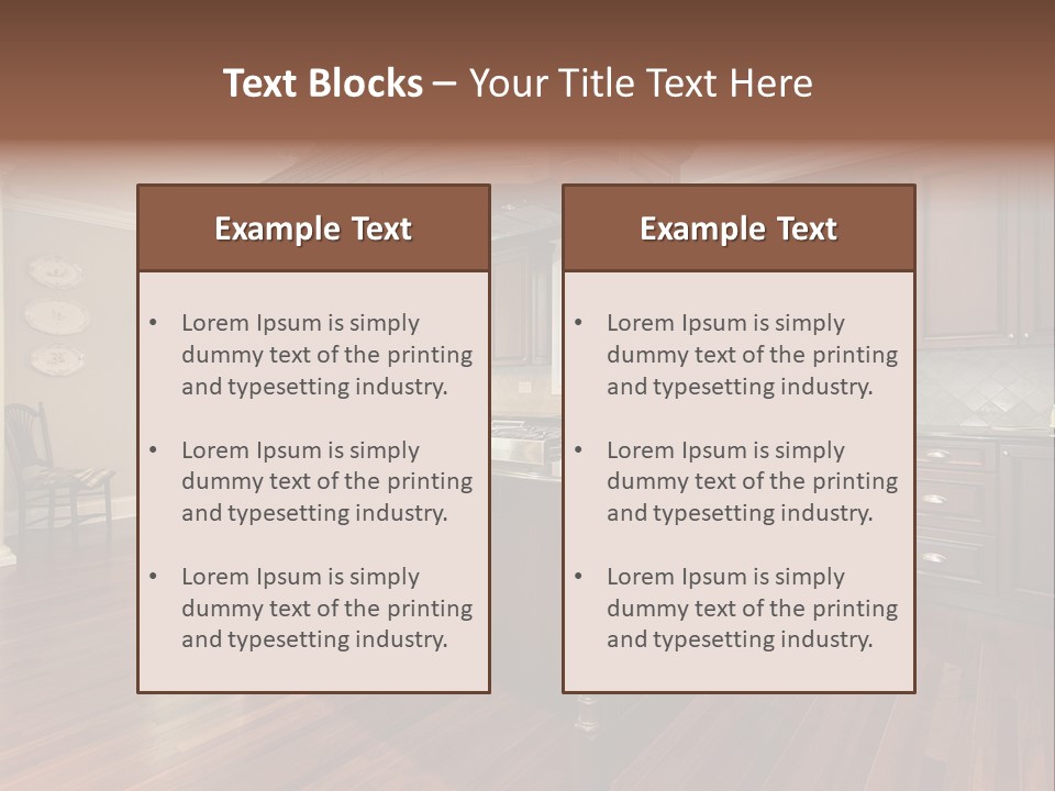 Environment Construction Shape PowerPoint Template