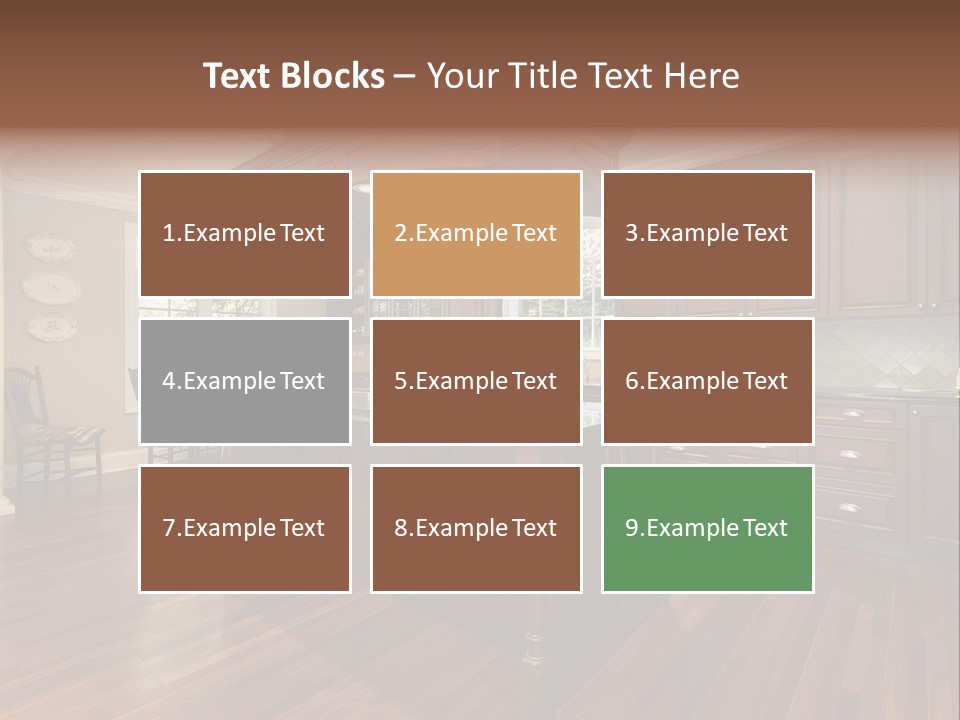 Environment Construction Shape PowerPoint Template