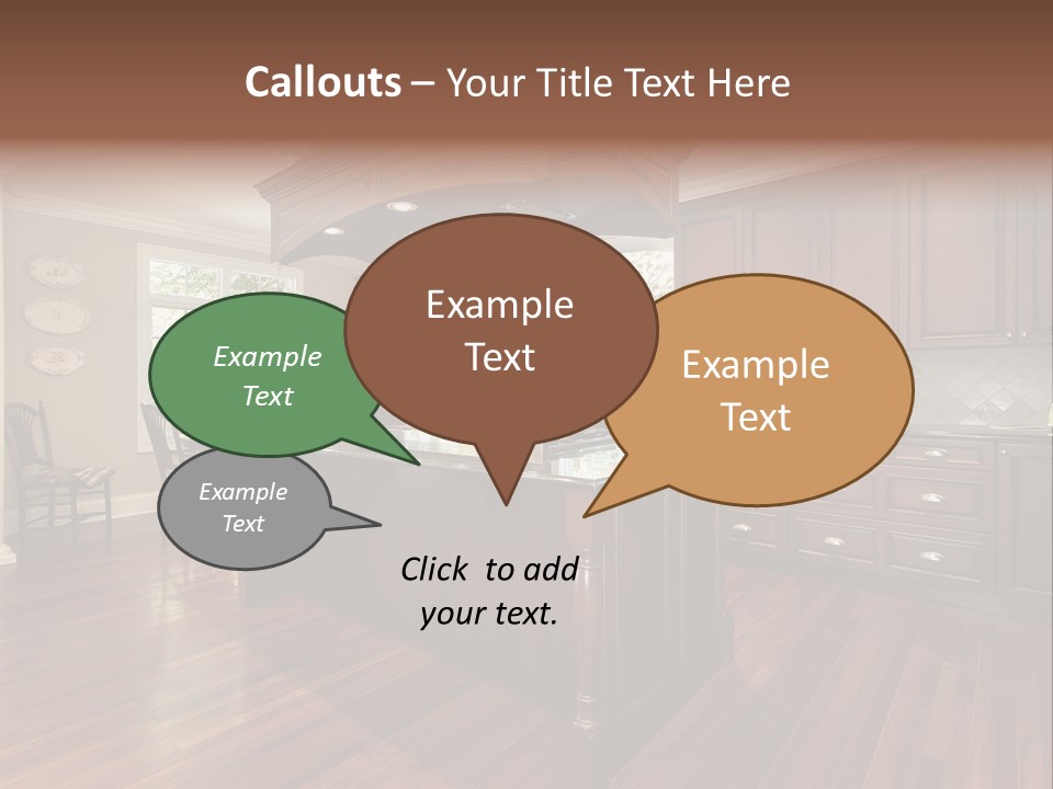 Environment Construction Shape PowerPoint Template