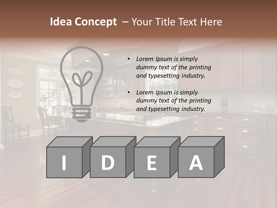 Environment Construction Shape PowerPoint Template
