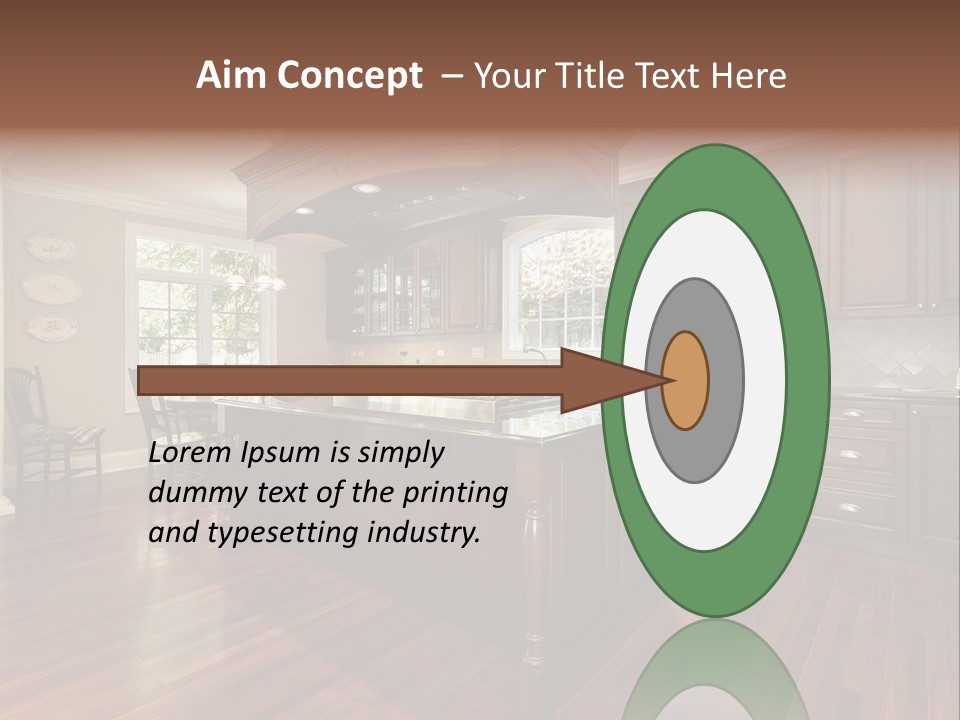 Environment Construction Shape PowerPoint Template