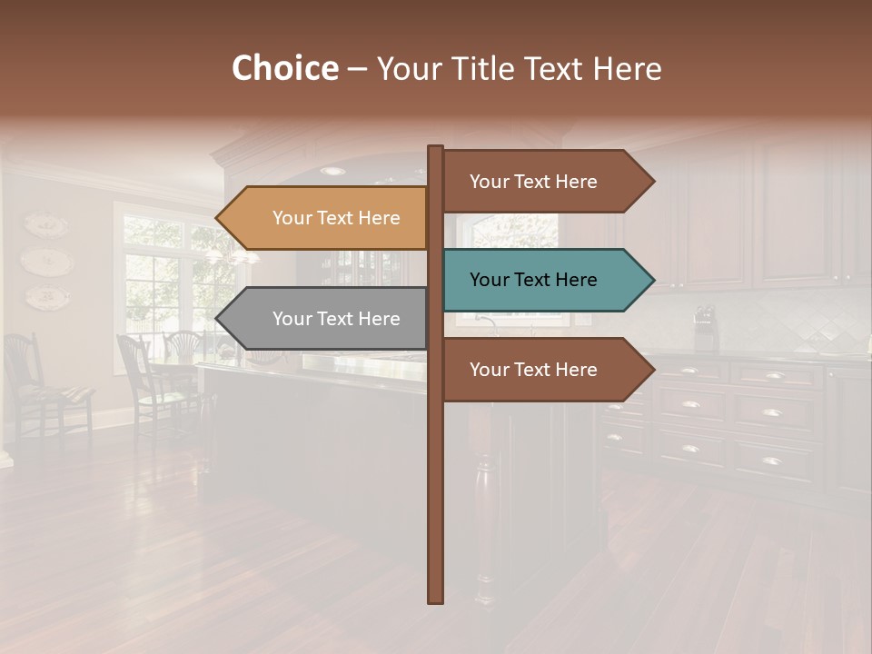 Environment Construction Shape PowerPoint Template