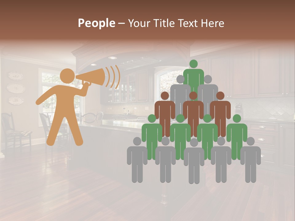 Environment Construction Shape PowerPoint Template