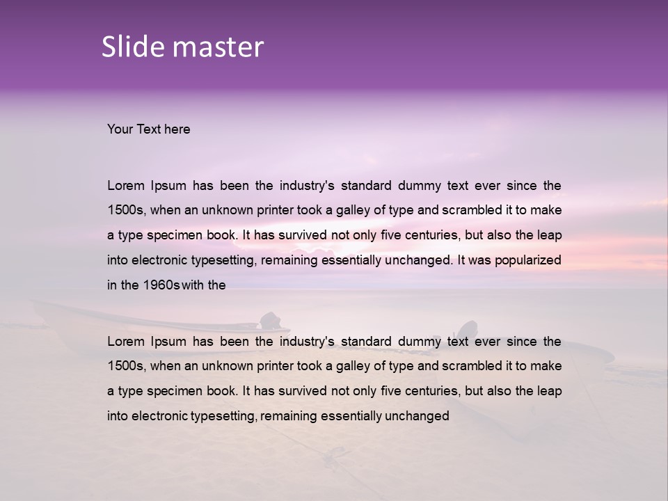 Modern Abstract Cube PowerPoint Template