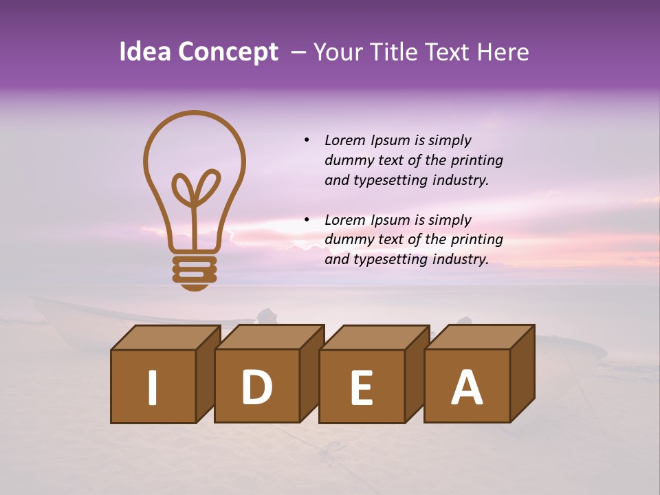 Modern Abstract Cube PowerPoint Template