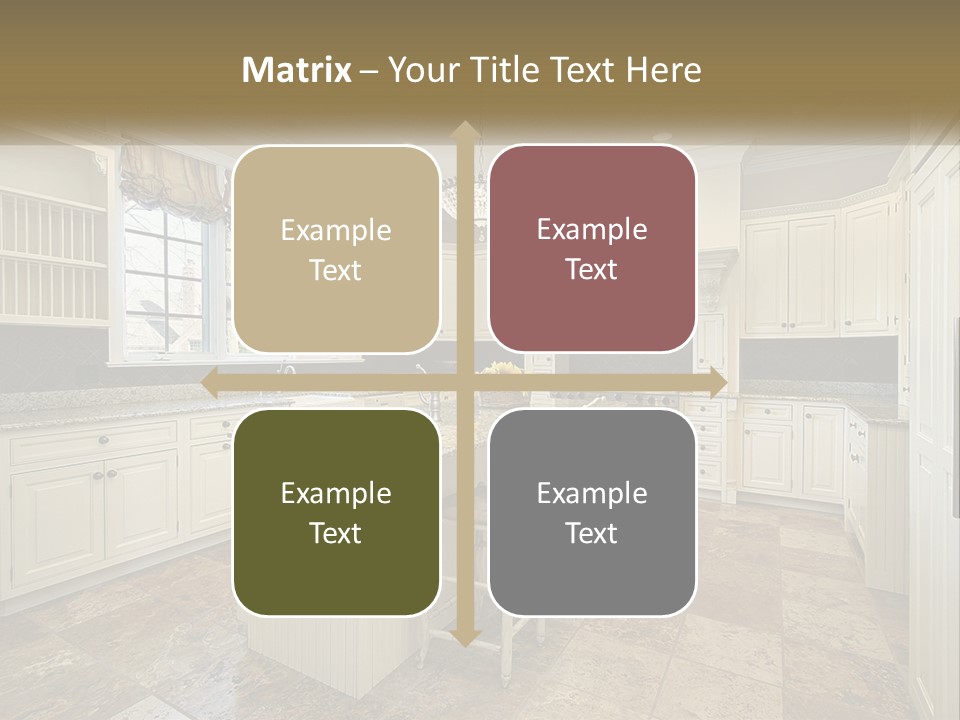 Town Shape Background PowerPoint Template