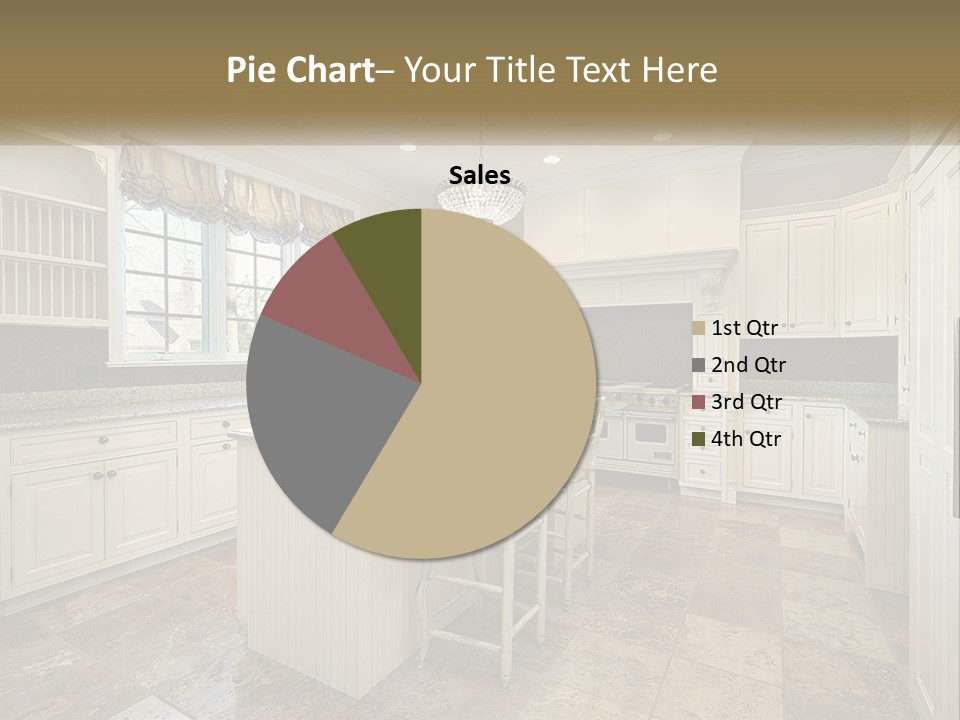 Town Shape Background PowerPoint Template