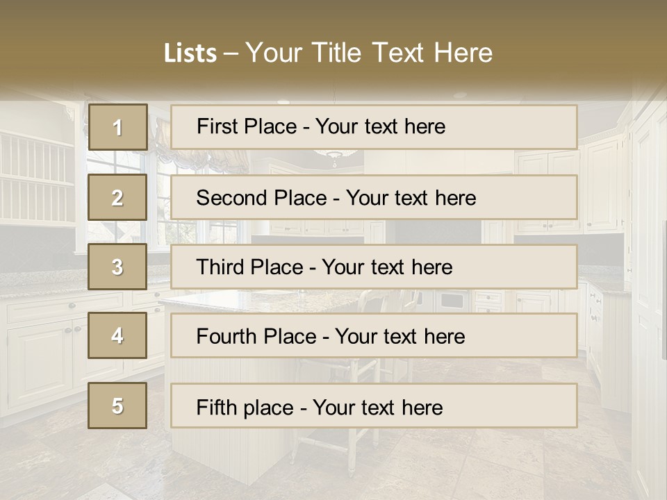 Town Shape Background PowerPoint Template