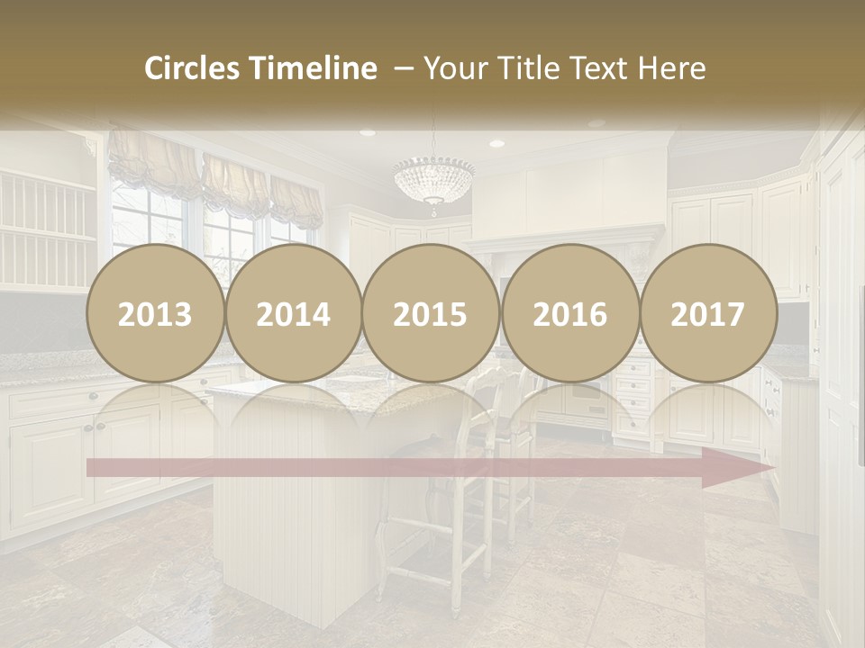 Town Shape Background PowerPoint Template