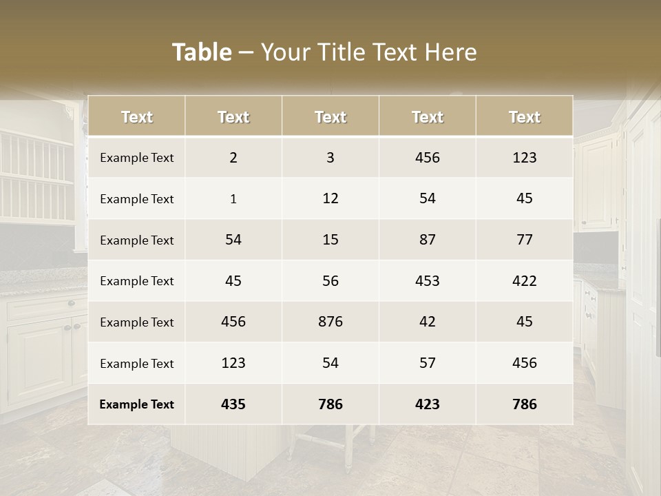 Town Shape Background PowerPoint Template