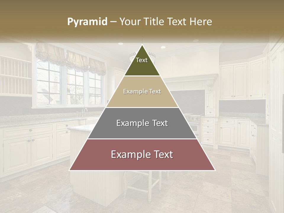 Town Shape Background PowerPoint Template