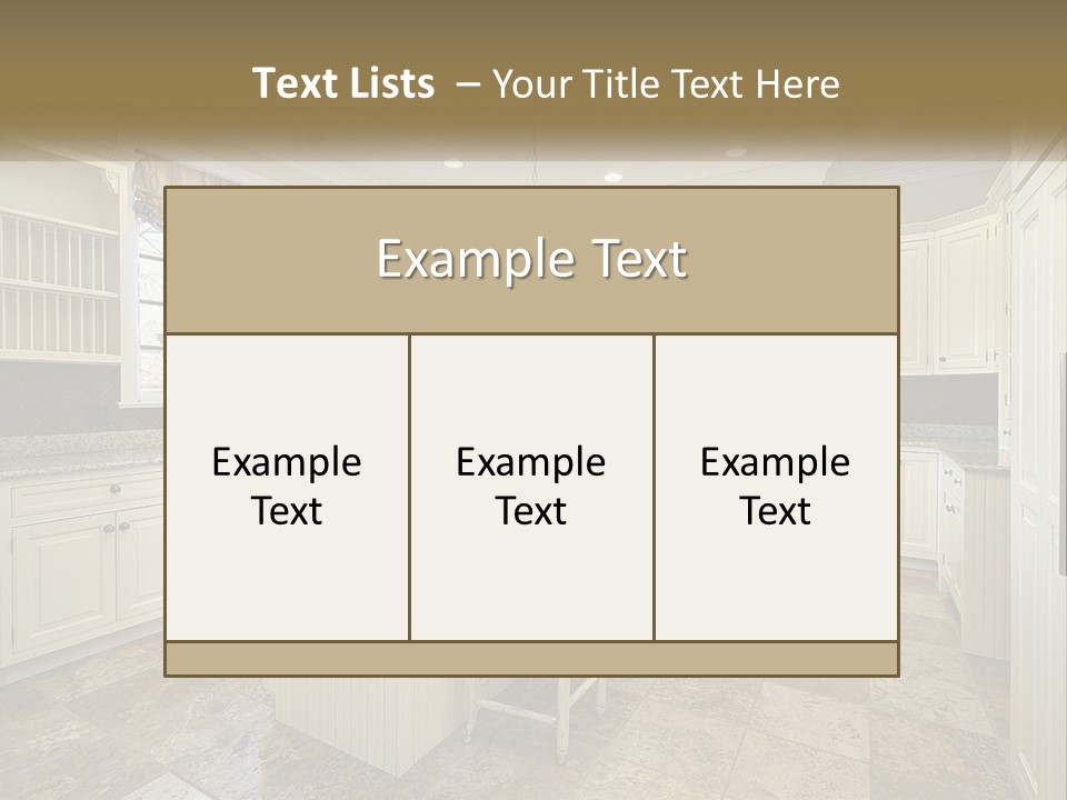Town Shape Background PowerPoint Template