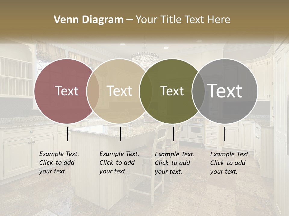 Town Shape Background PowerPoint Template