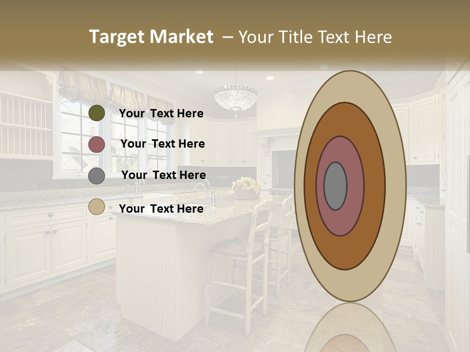 Town Shape Background PowerPoint Template