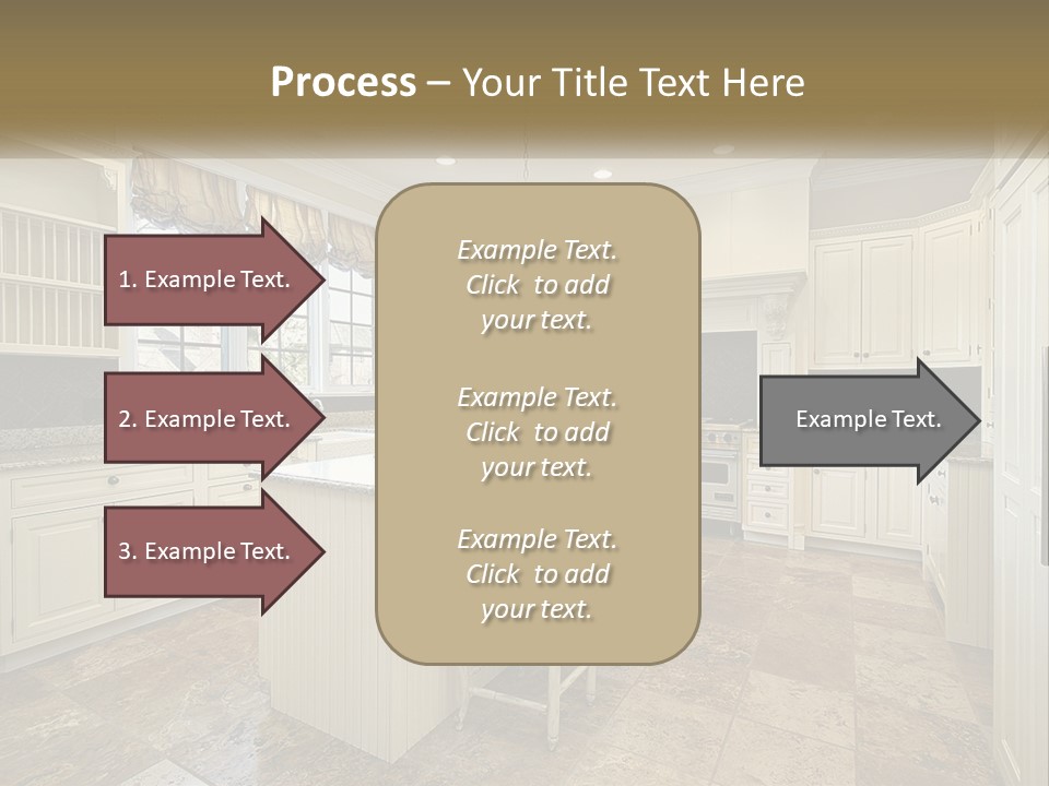 Town Shape Background PowerPoint Template