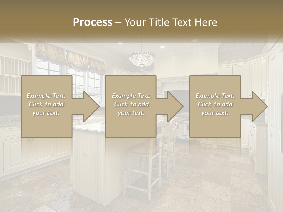 Town Shape Background PowerPoint Template