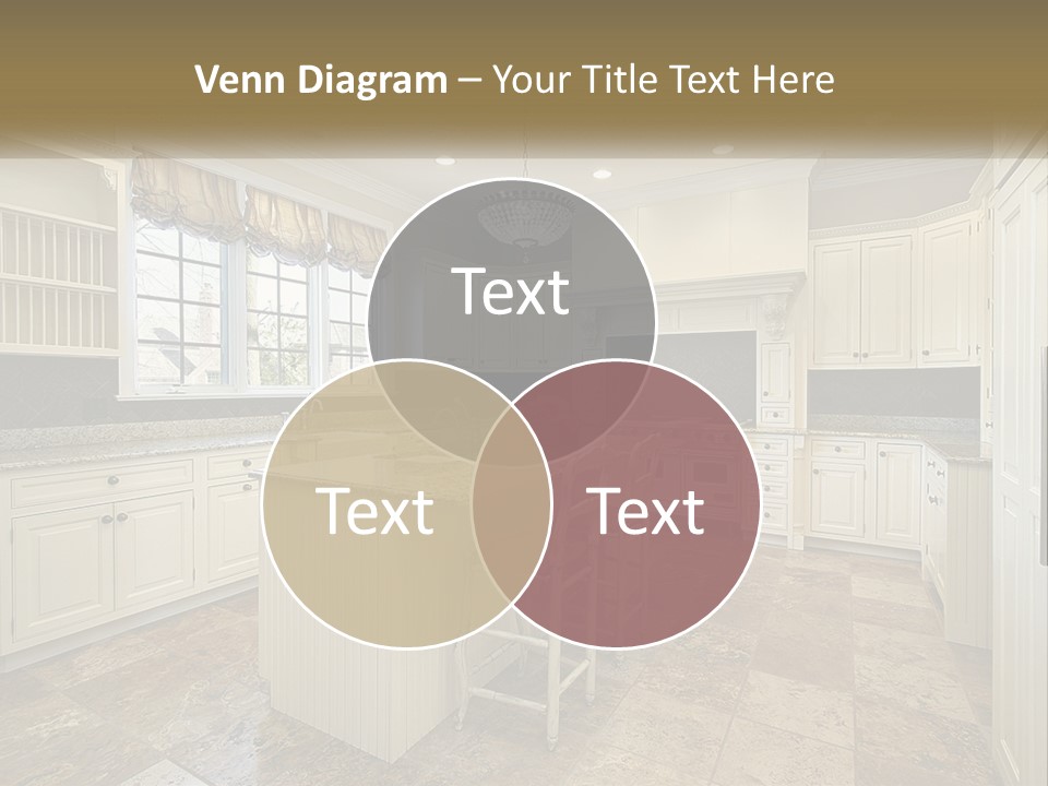 Town Shape Background PowerPoint Template