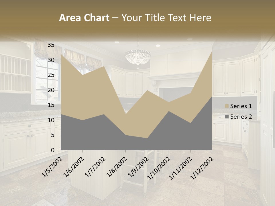 Town Shape Background PowerPoint Template