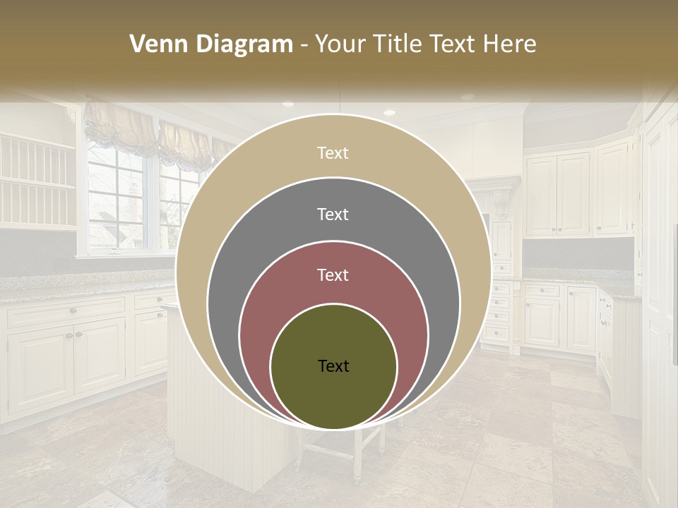 Town Shape Background PowerPoint Template