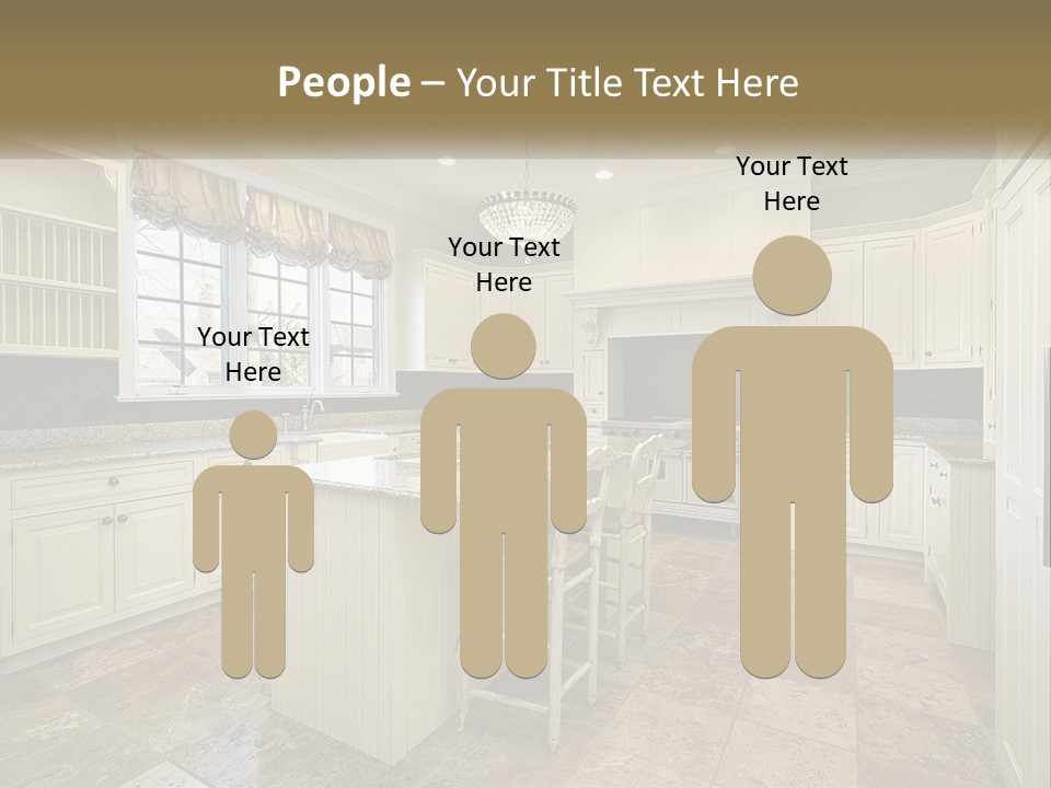 Town Shape Background PowerPoint Template