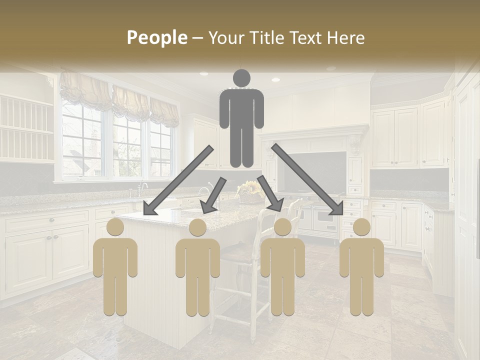 Town Shape Background PowerPoint Template