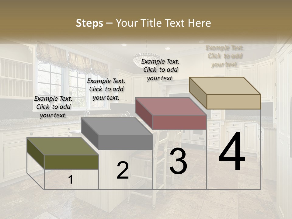 Town Shape Background PowerPoint Template