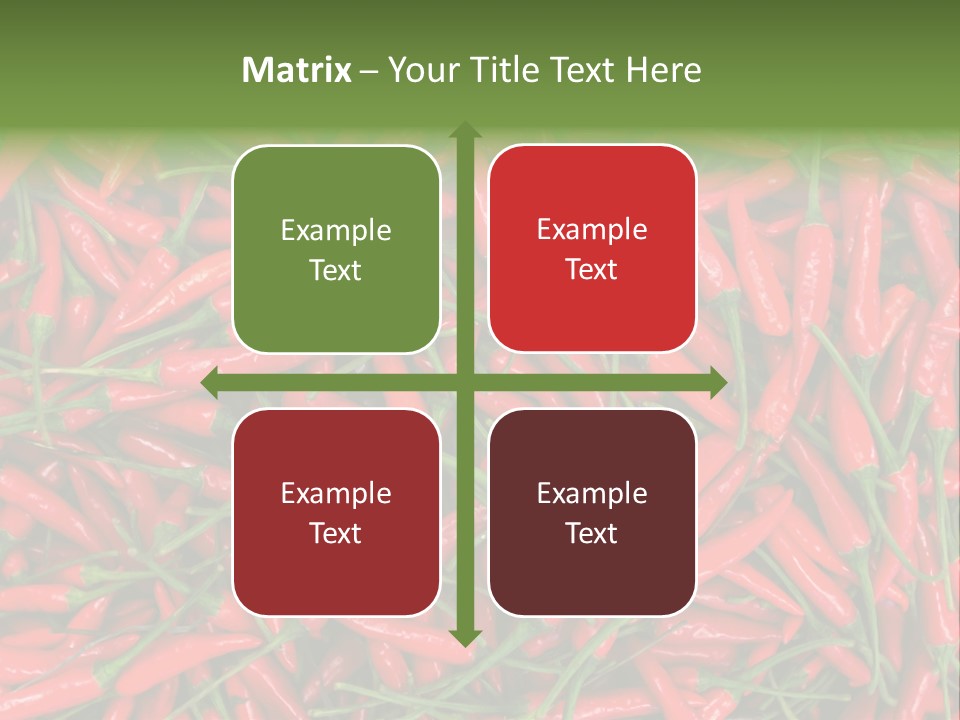 Downtown View Square PowerPoint Template
