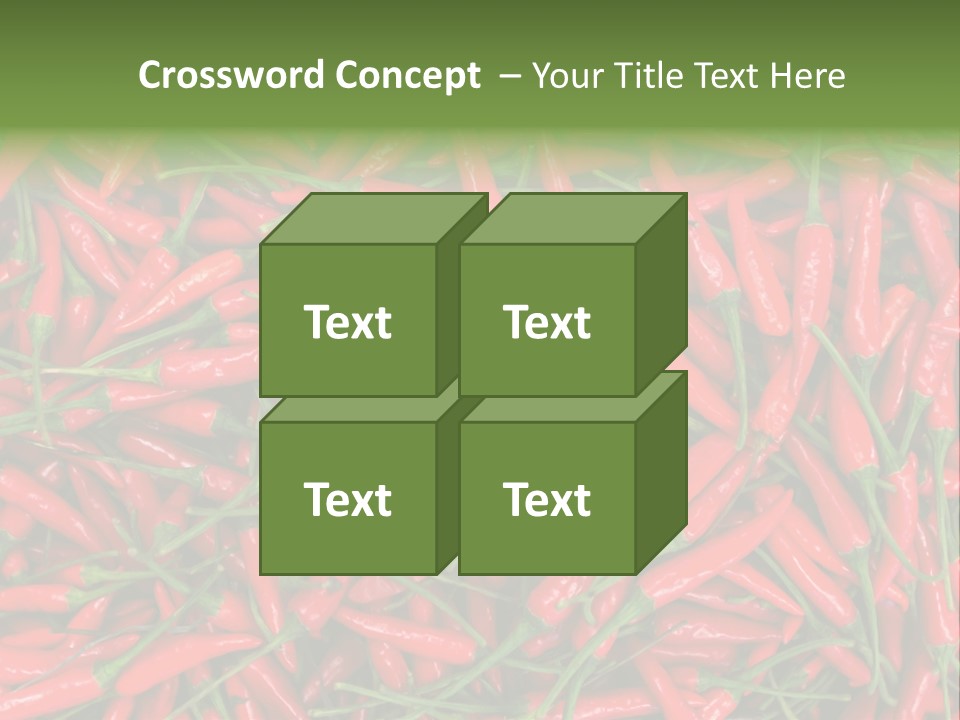 Downtown View Square PowerPoint Template