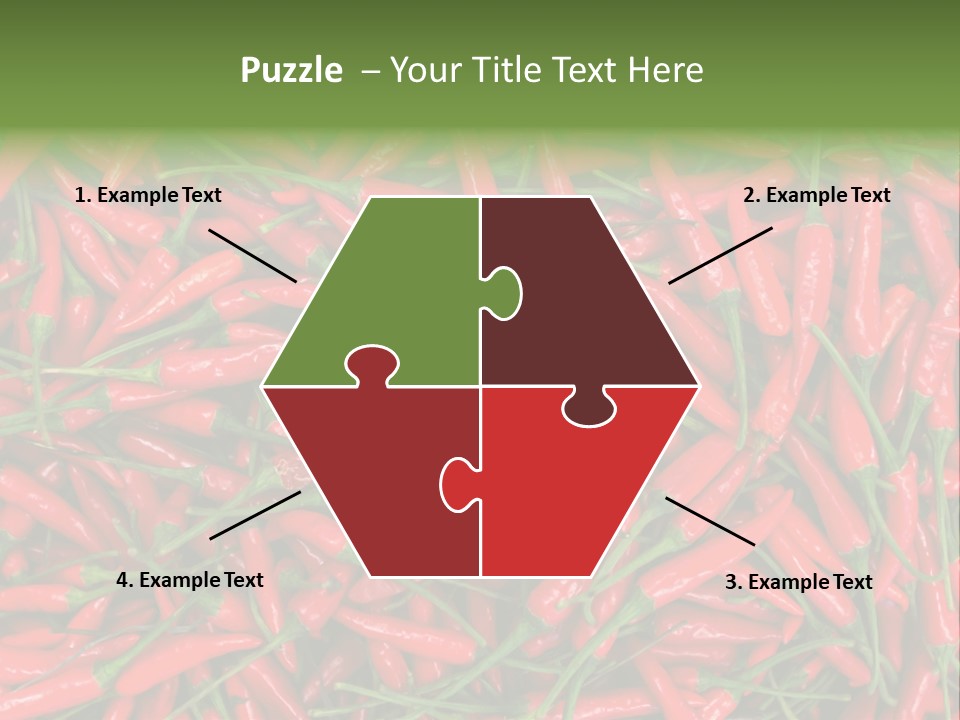 Downtown View Square PowerPoint Template