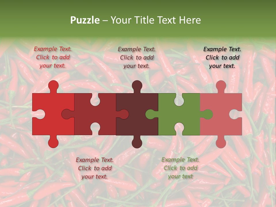 Downtown View Square PowerPoint Template