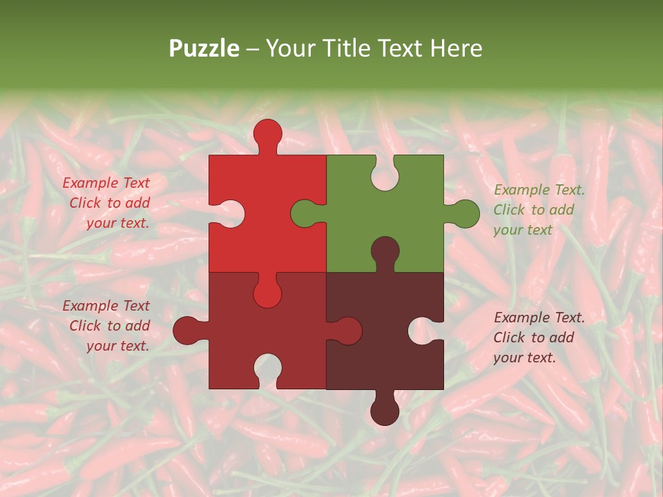 Downtown View Square PowerPoint Template